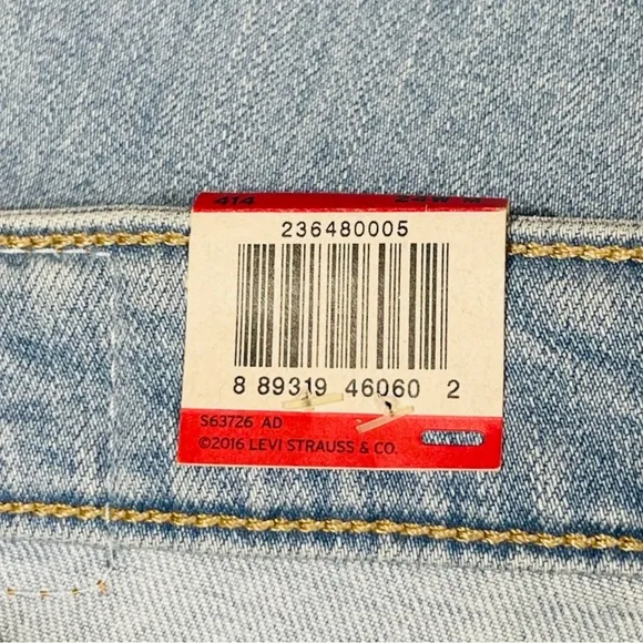 Levi's Women’s Denim Jeans Size 24W NWT