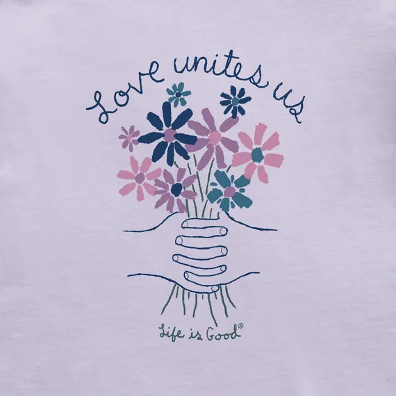 Life Is Good Women's Tee, Lilac Purple (Size M)