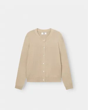 Light Weight Cardigan Beige