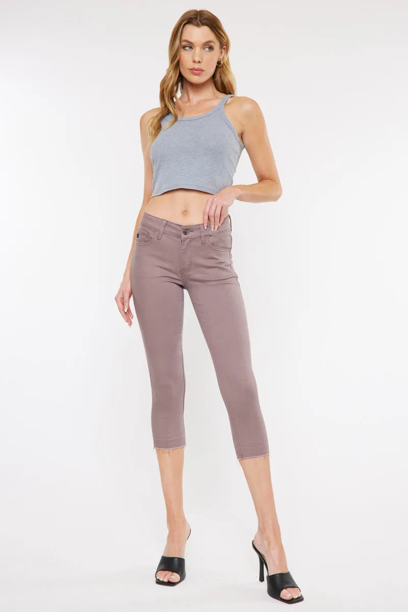 Lilian Mid Rise Capris
