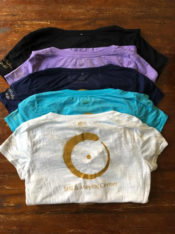 [Lily Lotus] Tops: Burnout V-neck with SMC original Logo オリジナルロゴTシャツ