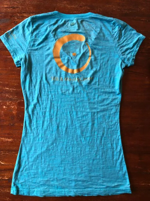 [Lily Lotus] Tops: Burnout V-neck with SMC original Logo オリジナルロゴTシャツ