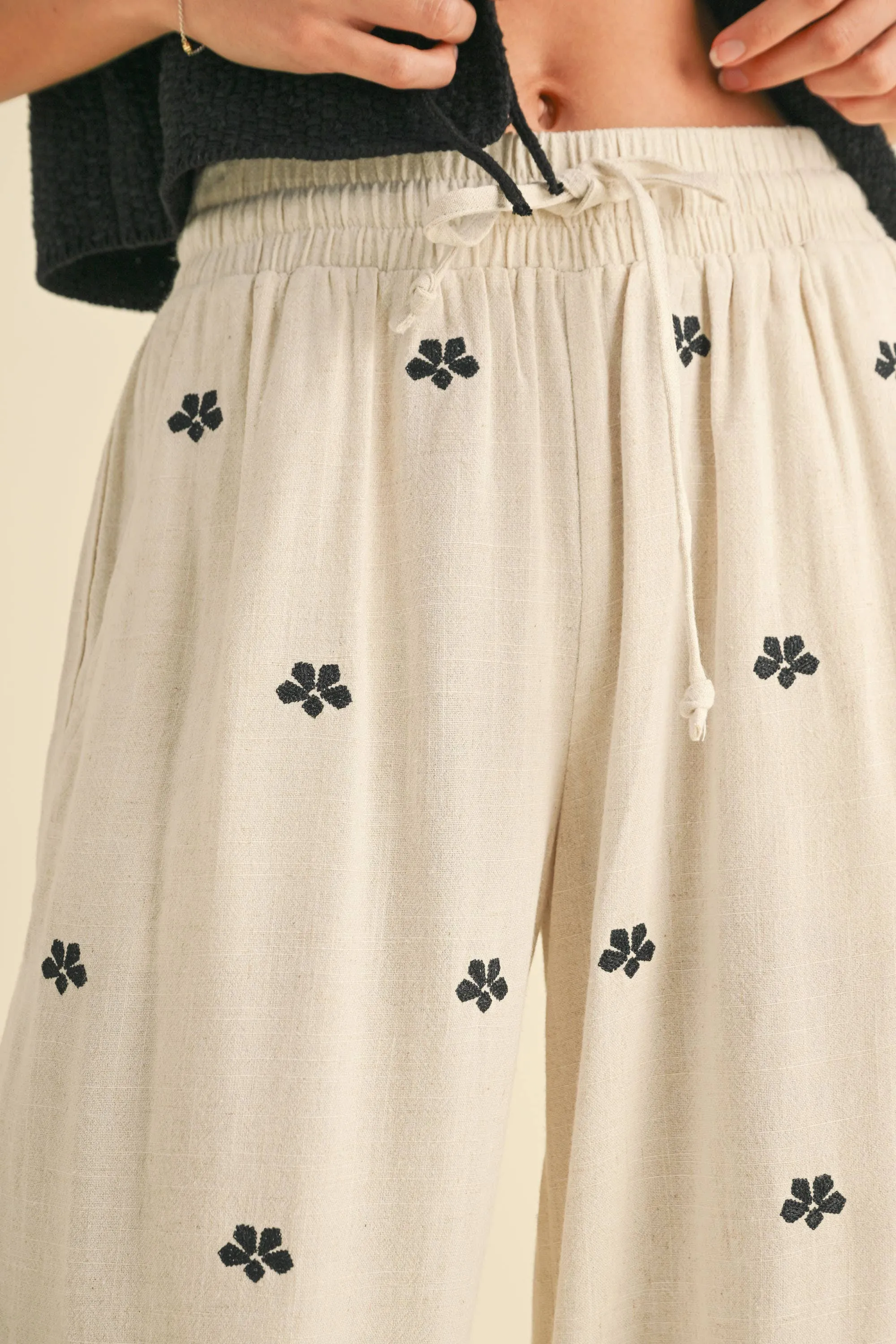 Linen Bloom Pants