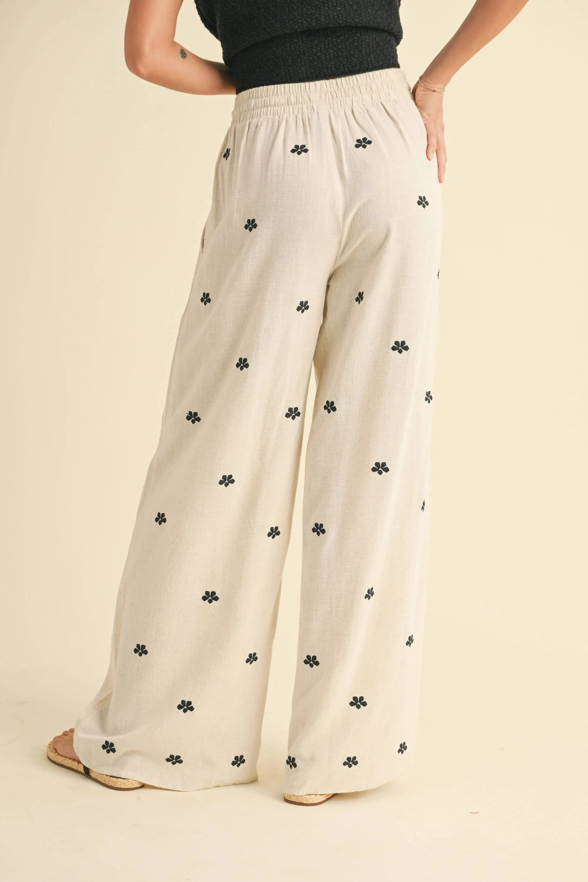 Linen Bloom Pants