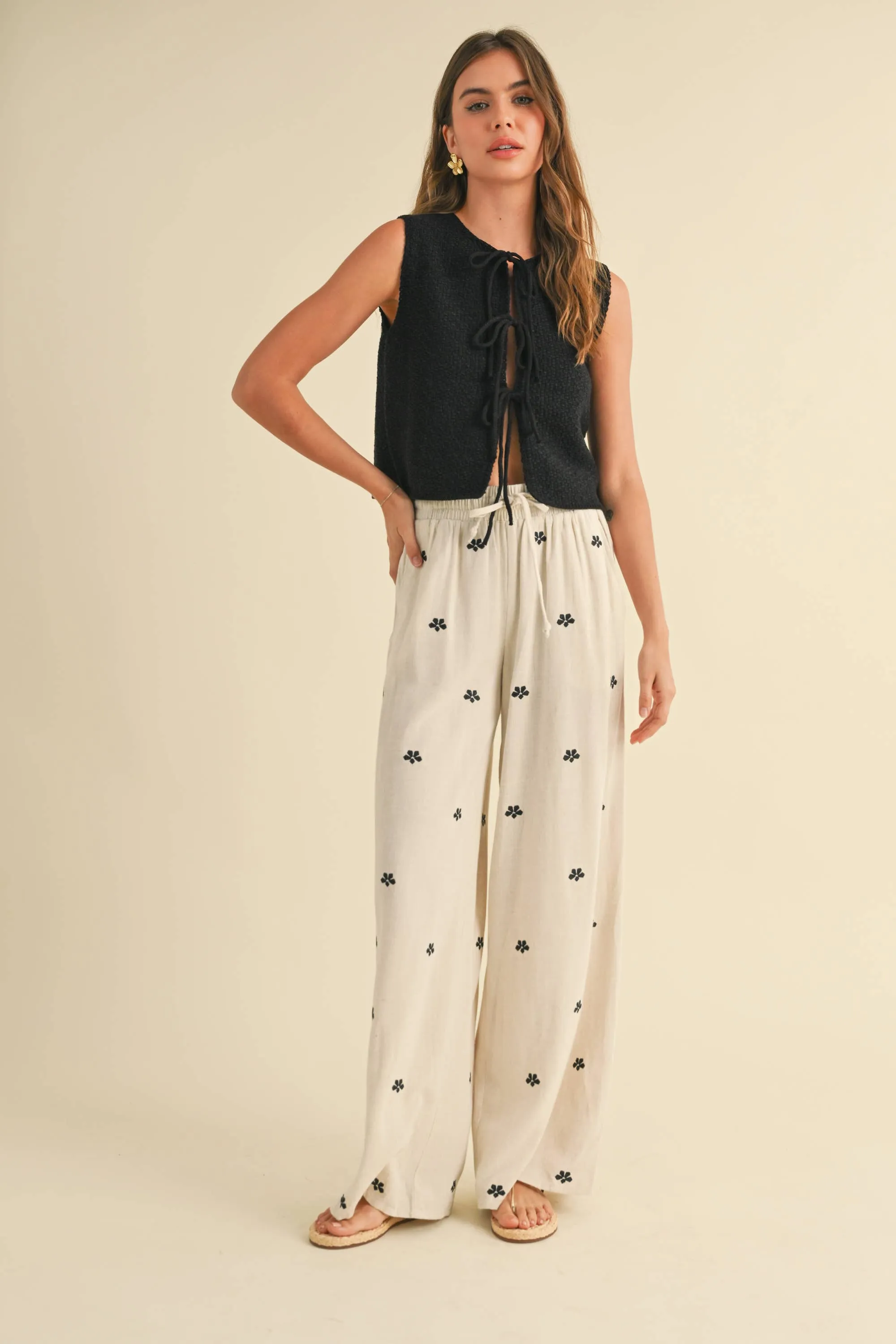 Linen Bloom Pants