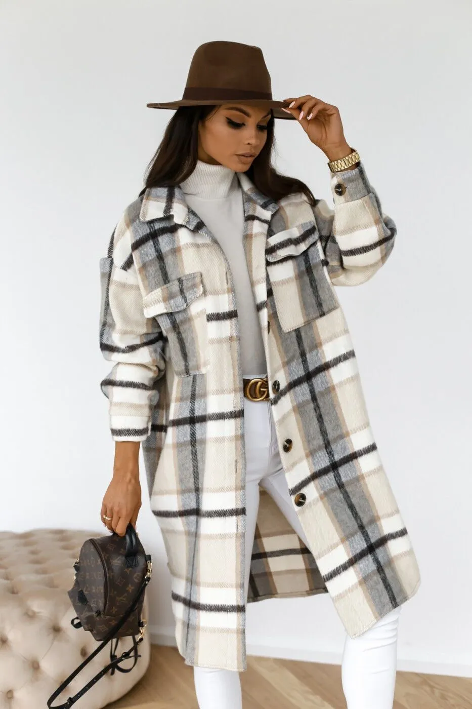 long elegant coat