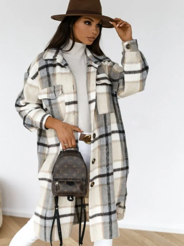 long elegant coat