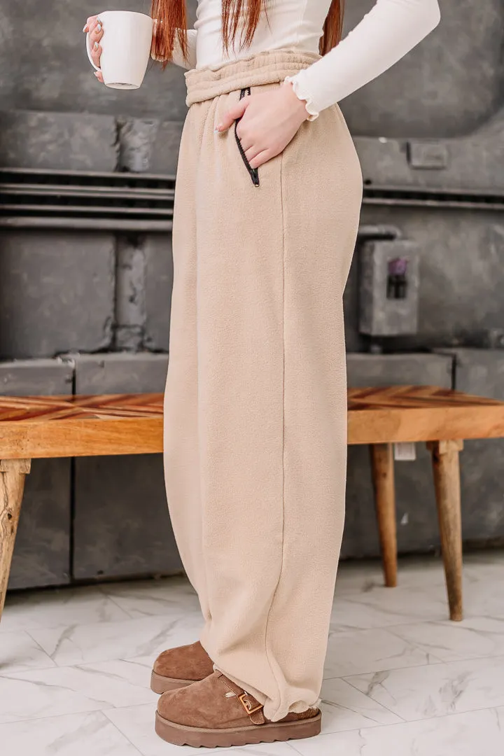 Lucy Fleece Pants | Nude