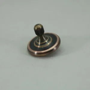 M3 -Antique Copper & Phosphor Bronze Spinning Top #1