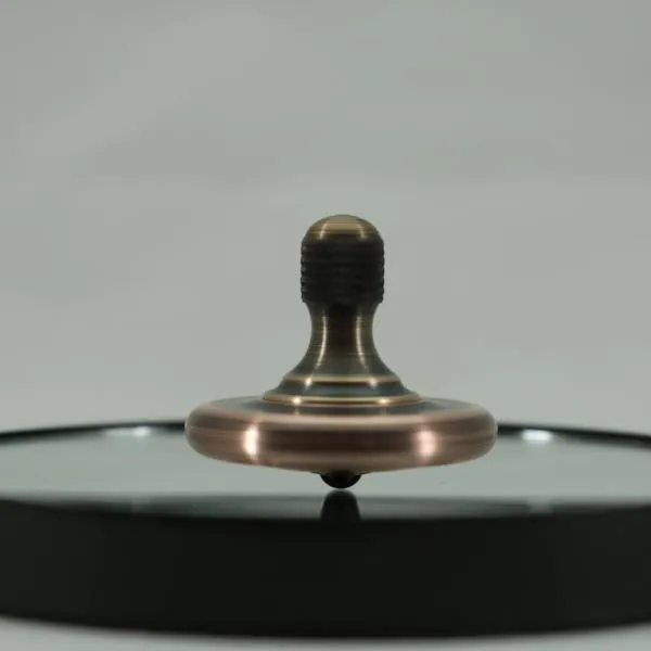 M3 -Antique Copper & Phosphor Bronze Spinning Top #1
