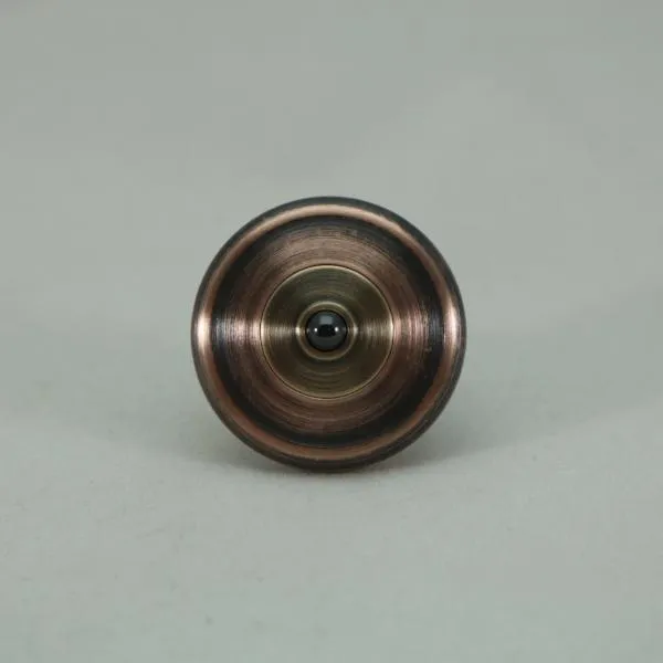 M3 -Antique Copper & Phosphor Bronze Spinning Top #2