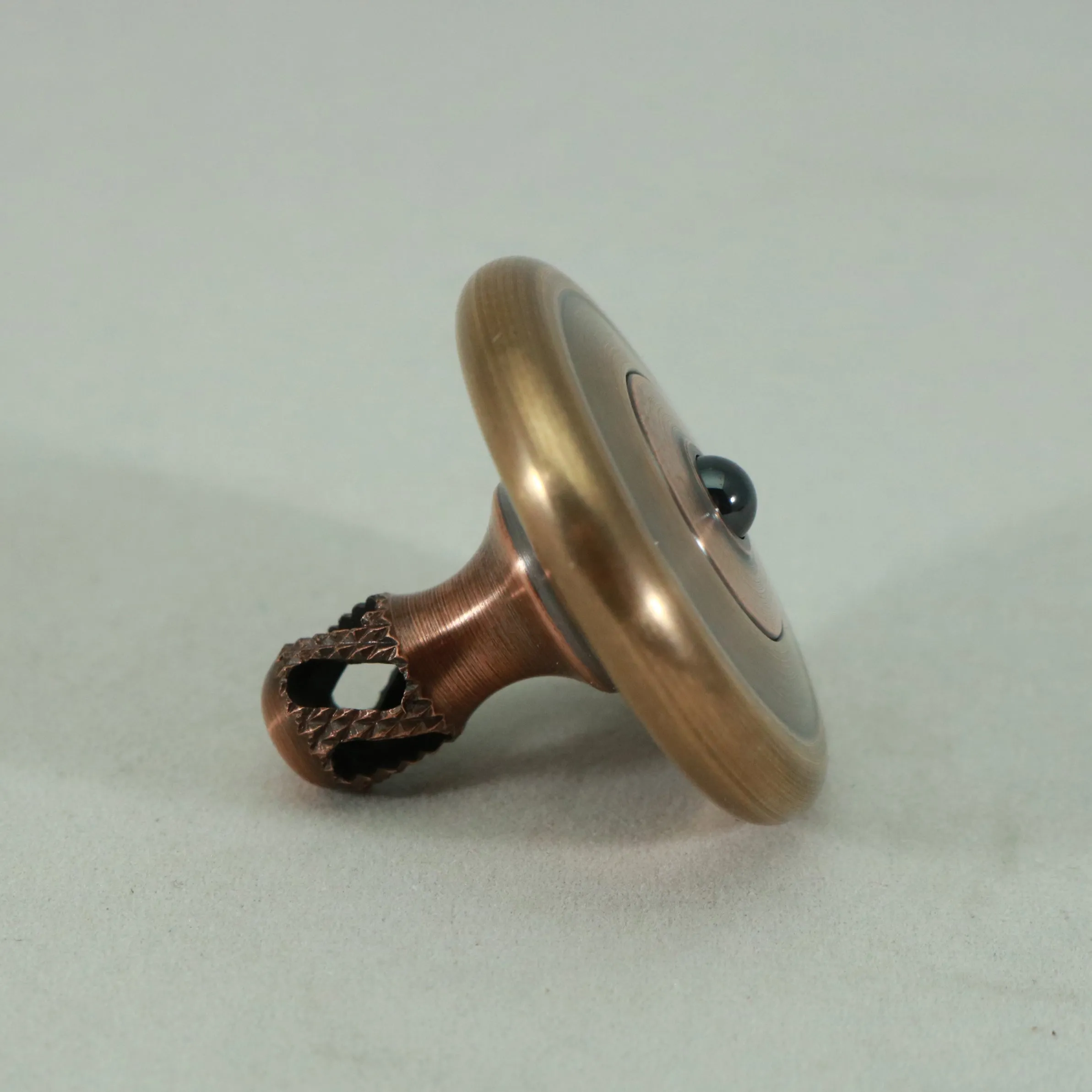 M3 - Antique Phosphor Bronze  & Copper Spinning Top #2