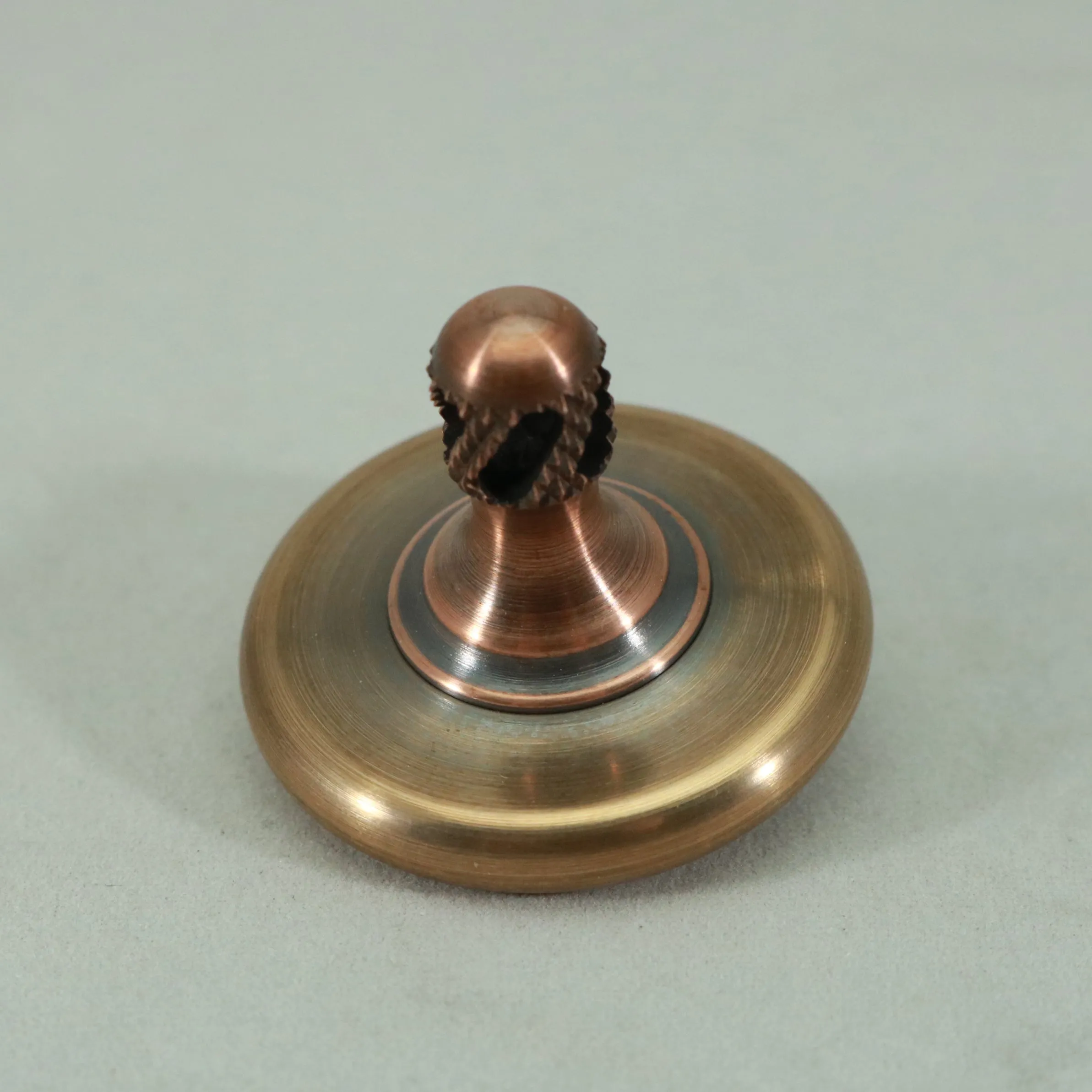 M3 - Antique Phosphor Bronze  & Copper Spinning Top #2