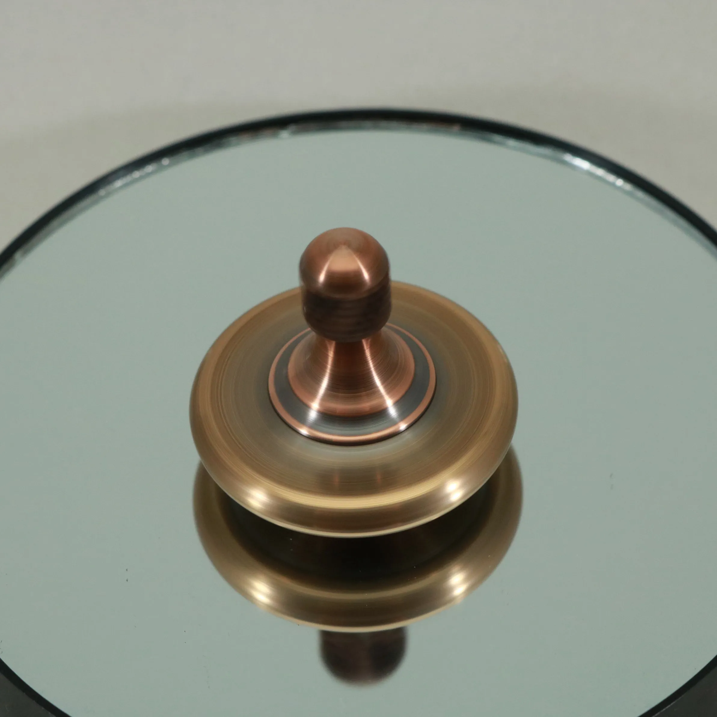 M3 - Antique Phosphor Bronze  & Copper Spinning Top #2