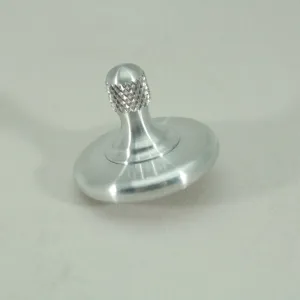 M3 - Brushed Aluminum Spinning Top