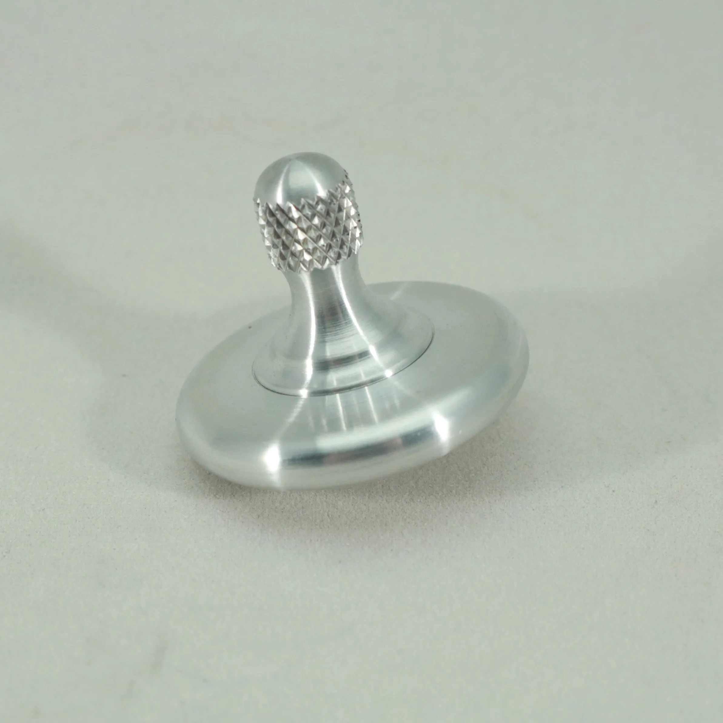 M3 - Brushed Aluminum Spinning Top