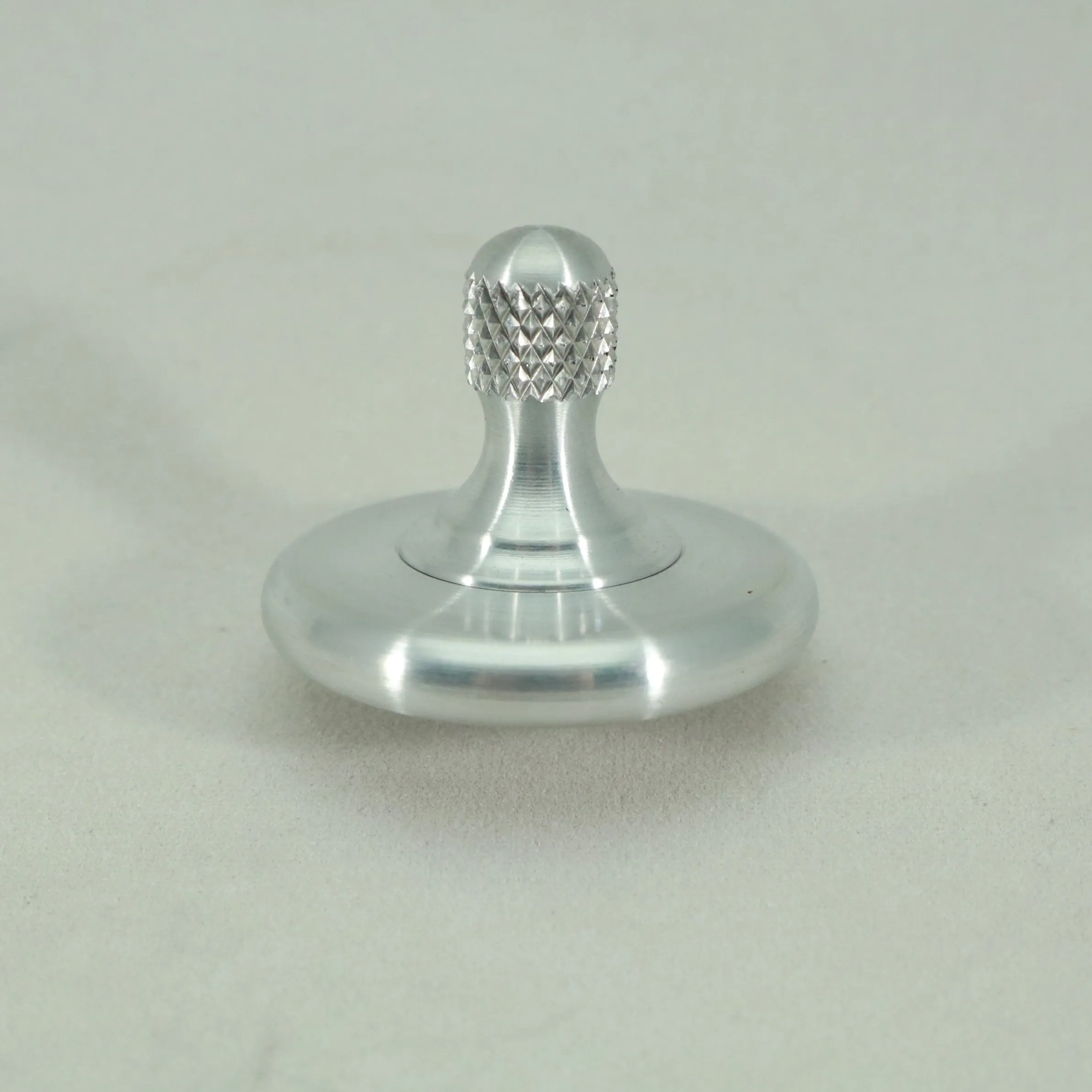 M3 - Brushed Aluminum Spinning Top
