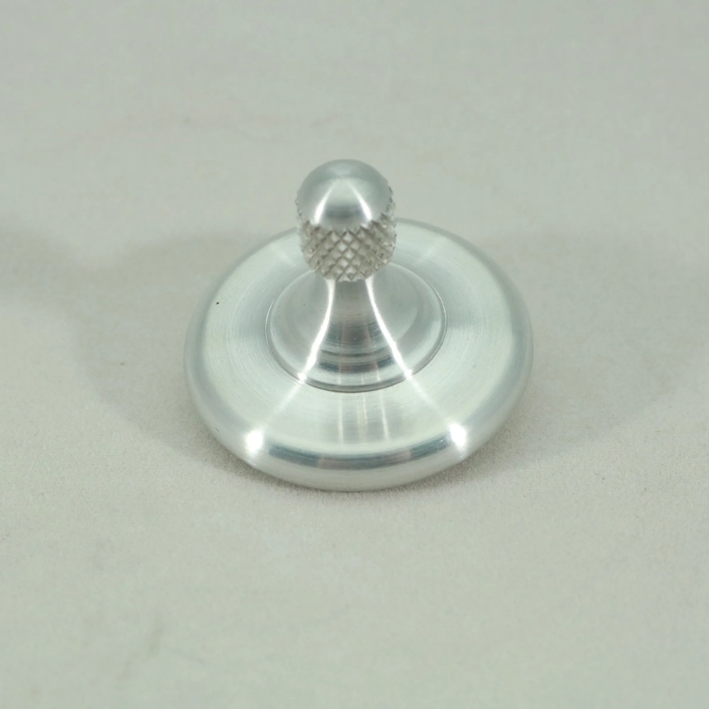 M3 - Brushed Aluminum Spinning Top