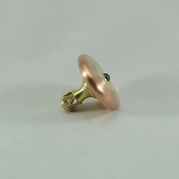 M3 - Brushed Copper and Brass Spinning Top Super Grip