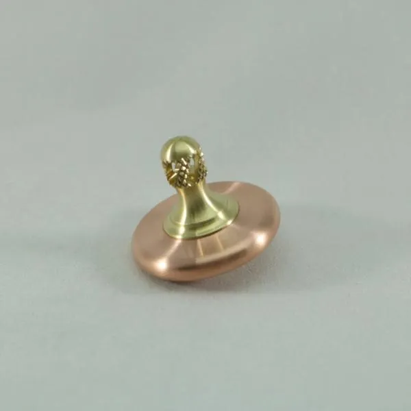 M3 - Brushed Copper and Brass Spinning Top Super Grip