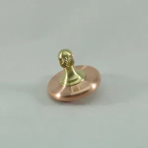 M3 - Brushed Copper and Brass Spinning Top Super Grip