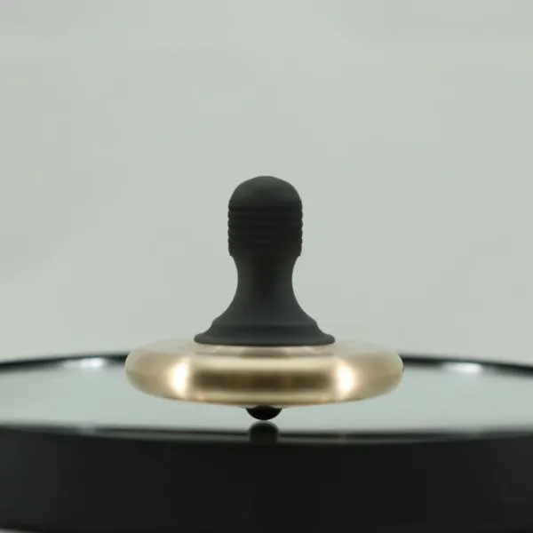 M3 - Brushed Phosphor Bronze and Blacked Out Stainless Steel Spinning Top
