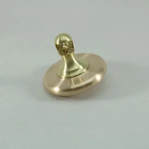 M3 - Brushed Phosphor Bronze and Brass Spinning Top Super Grip