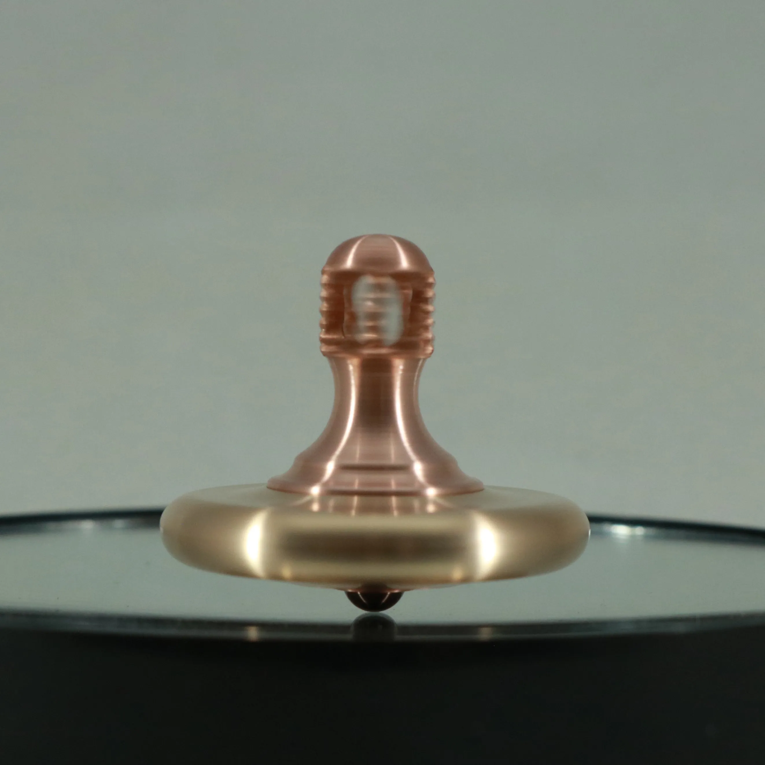 M3 - Brushed Phosphor Bronze and Copper Spinning Top Super Grip