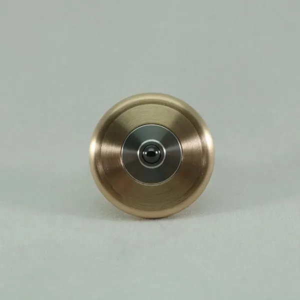 M3 - Brushed Phosphor Bronze and Stainless Steel Spinning Top