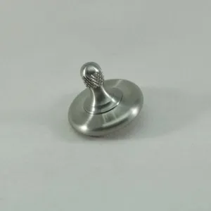 M3 - Brushed Stainless Steel Spinning Top