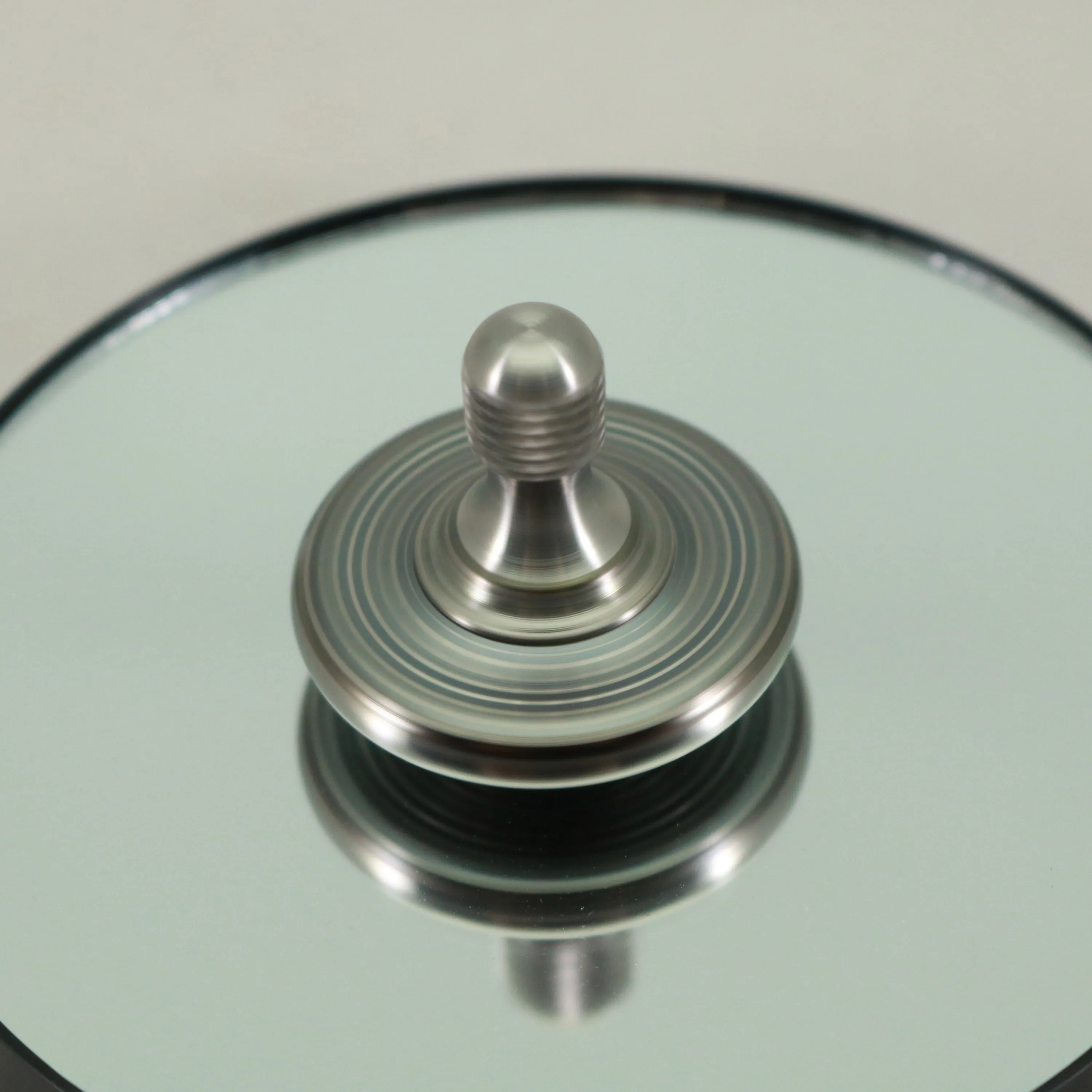 M3 - Laser Etched Aztec Design Stainless Steel Spinning Top