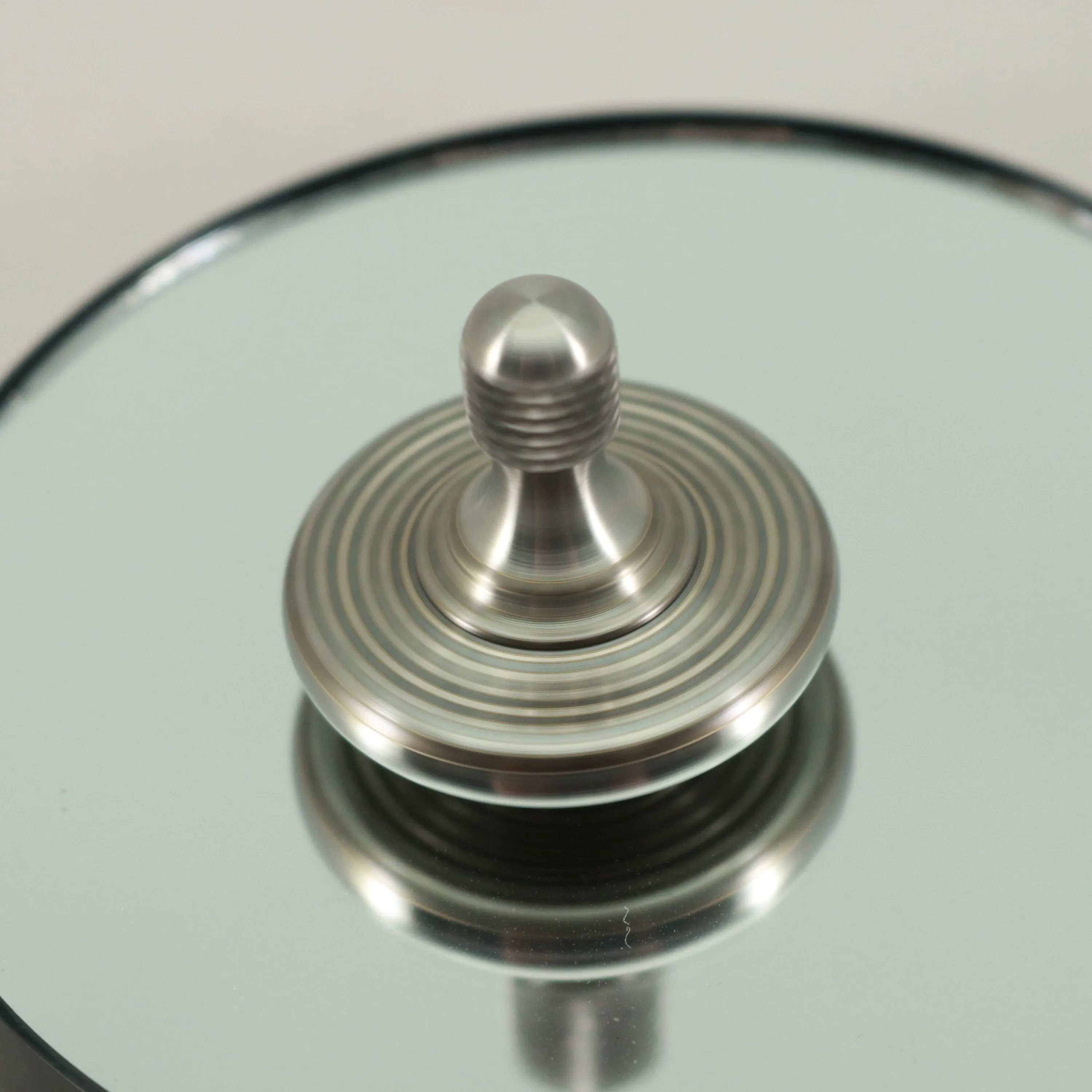 M3 - Laser Etched I-Beam Pattern Stainless Steel Spinning Top