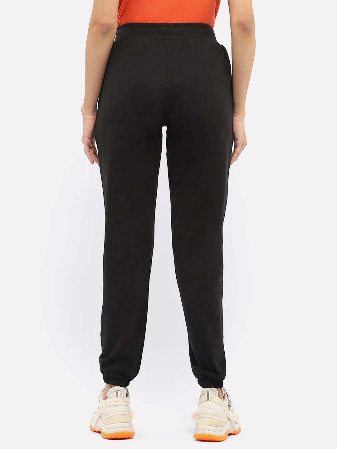 Madame Logo Print Black Jogger