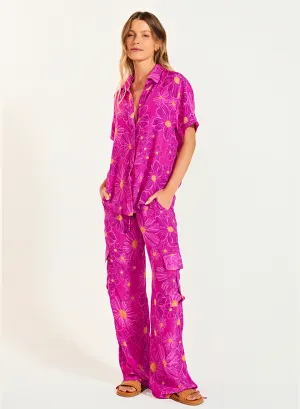 Marina Floral Pink Shirt