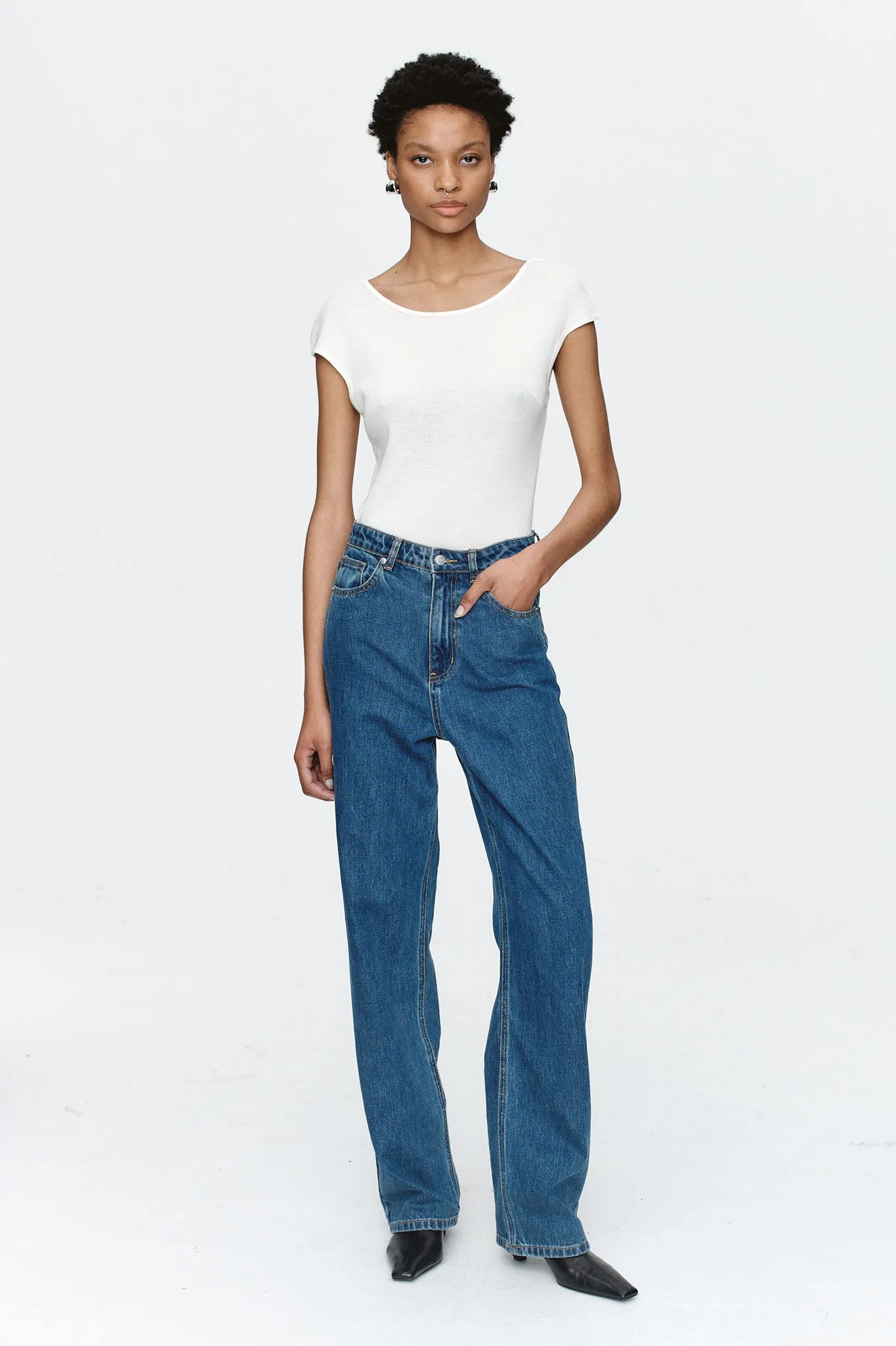 Marle - Relaxed Jean - Heritage Blue