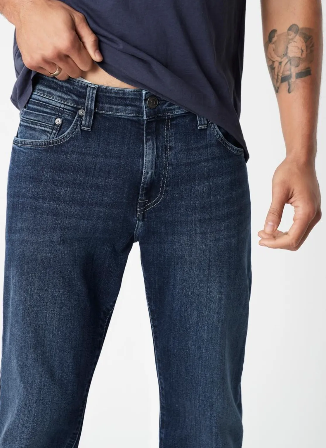 Mavi Zach Straight Jean