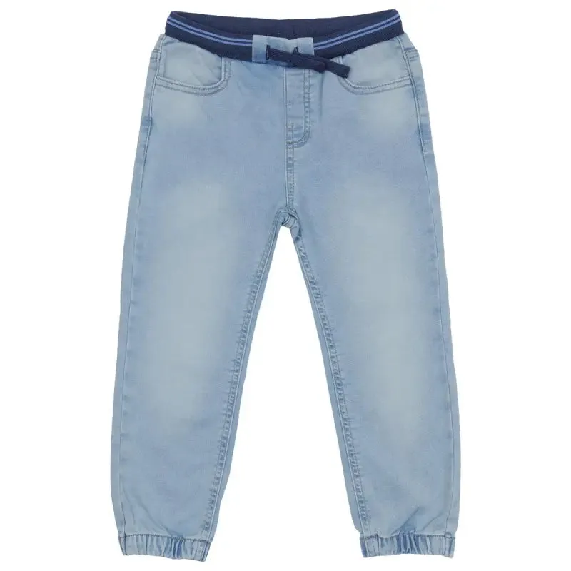 Mayoral Blue Denim Joggers
