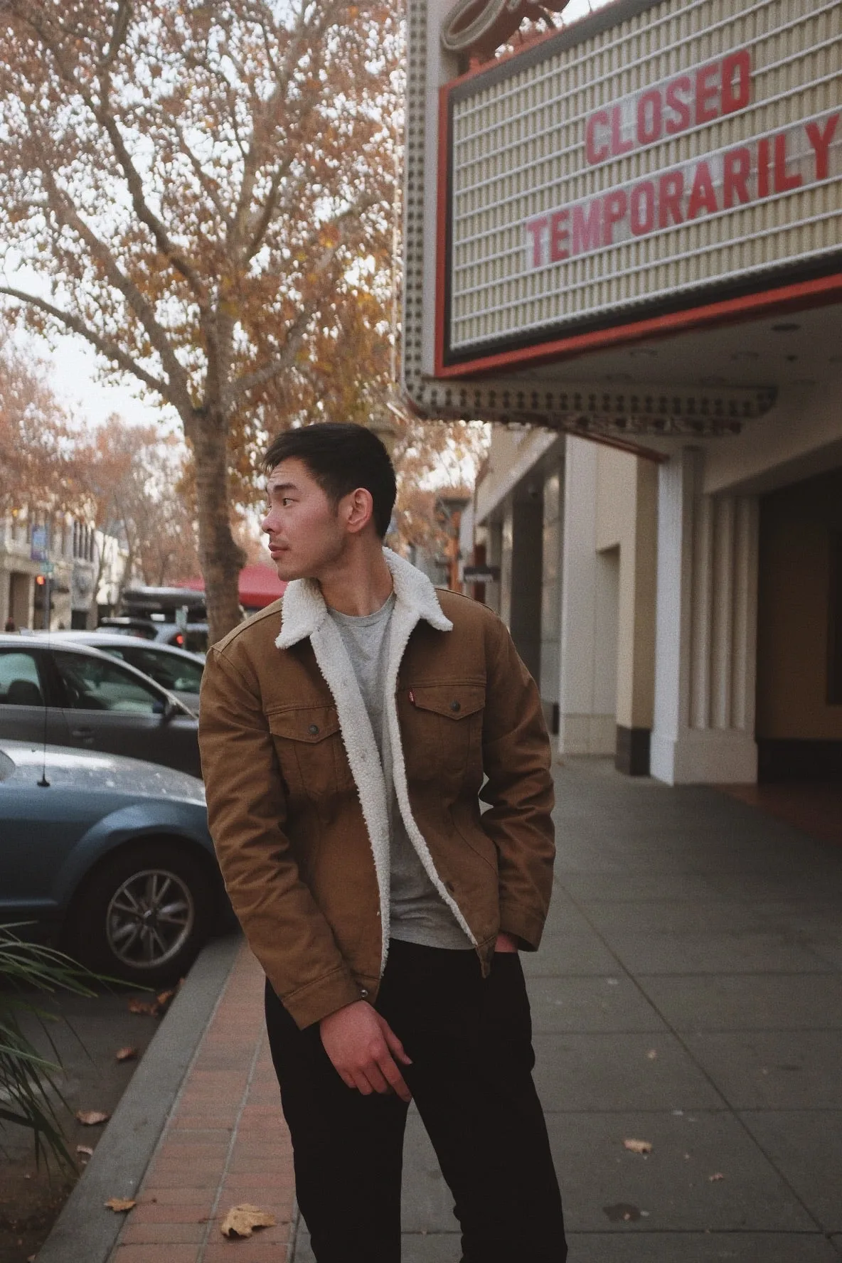 Men Trucker Jacket