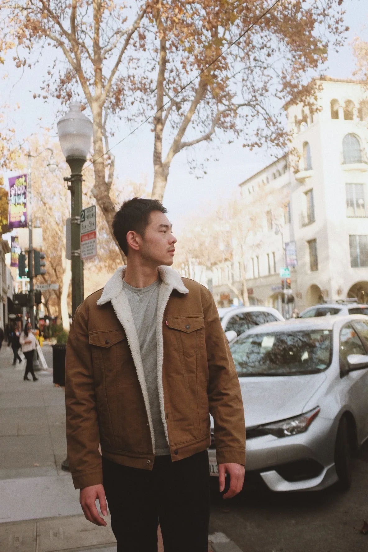 Men Trucker Jacket