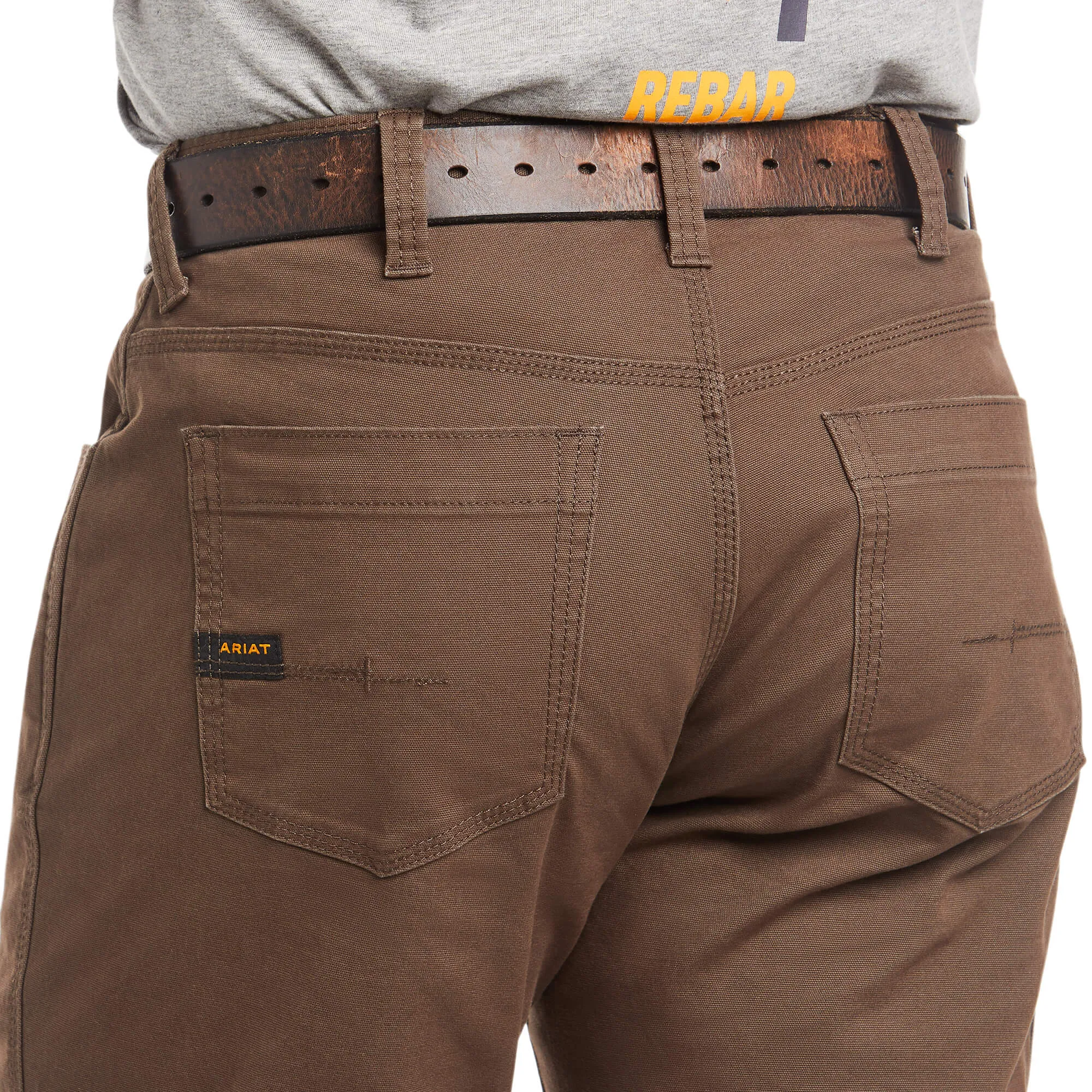 Men's Ariat  Rebar M4 Relaxed DuraStretch Made Tough Stackable Straight Leg Pant 10031622