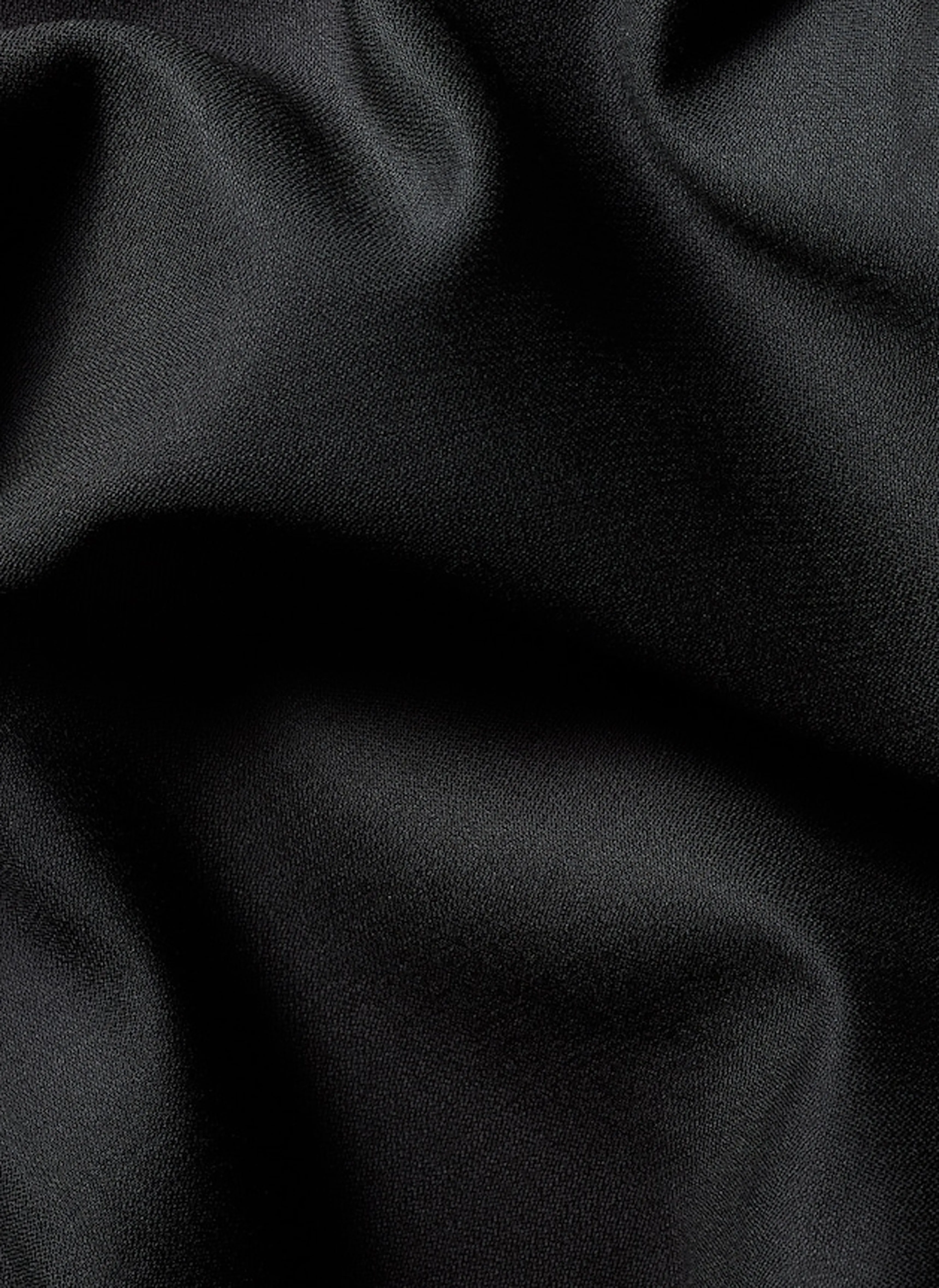 Men's Black Eton Jacket with Black Satin Shawl Lapel