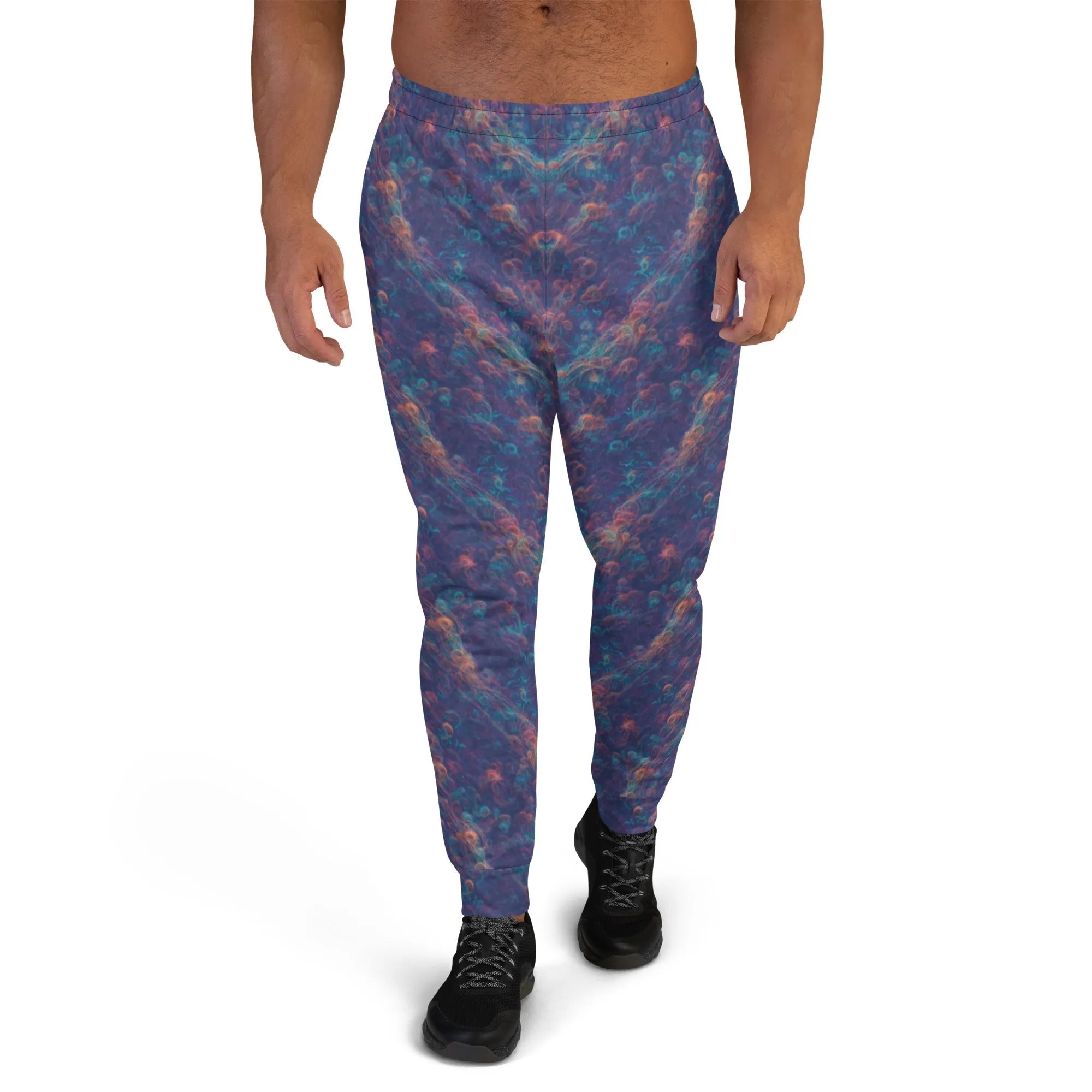 Men's Comfortable Joggers - Galactic Tangle