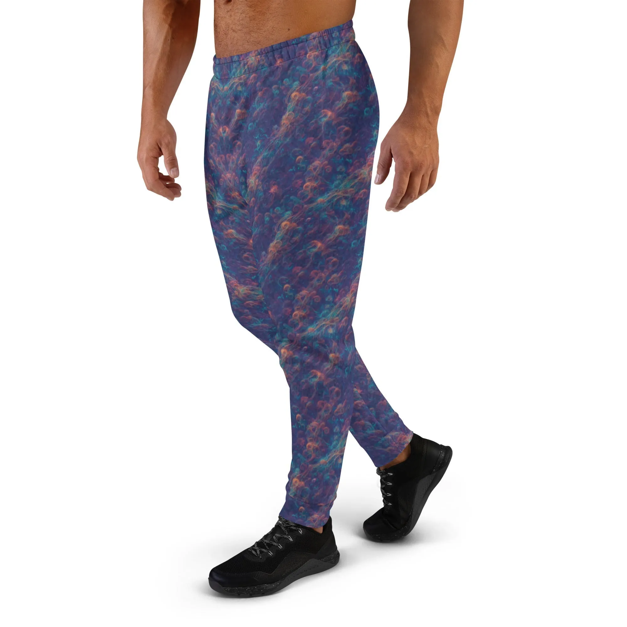 Men's Comfortable Joggers - Galactic Tangle