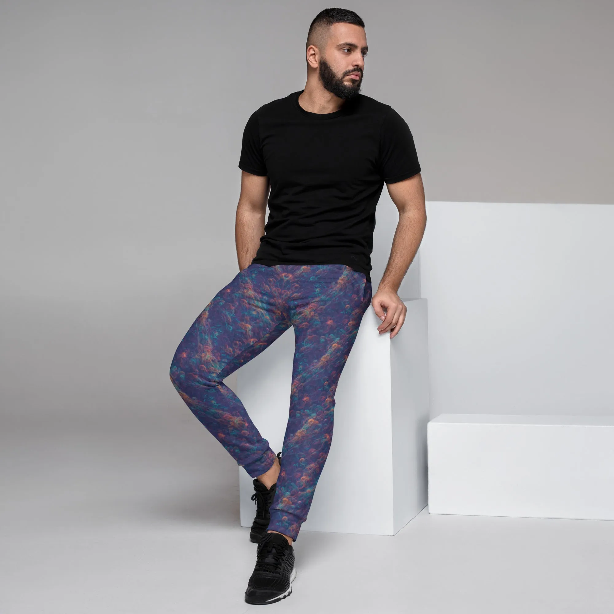 Men's Comfortable Joggers - Galactic Tangle