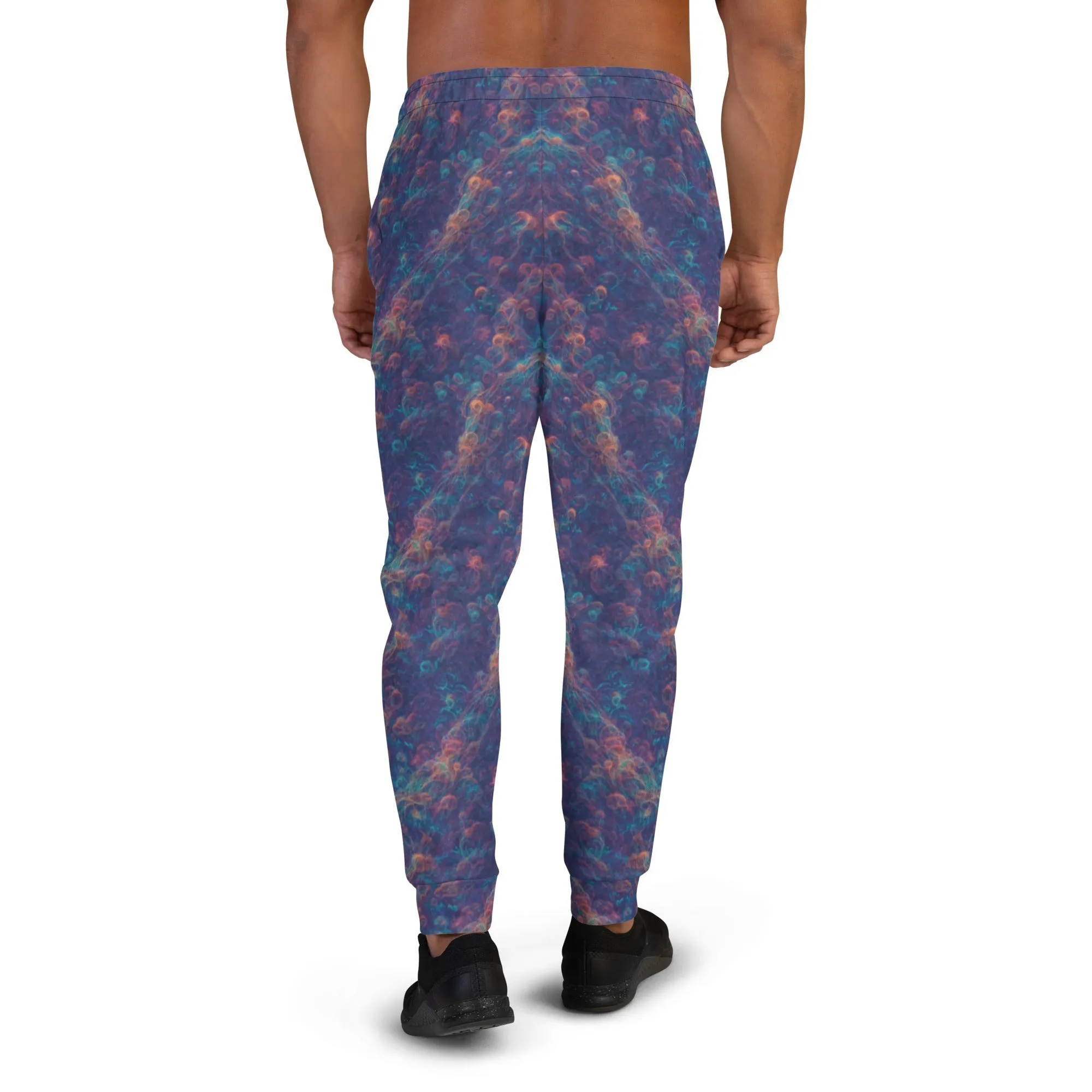 Men's Comfortable Joggers - Galactic Tangle