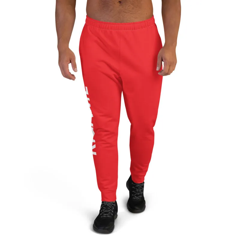 Men's Joggers 'Kilame Red'