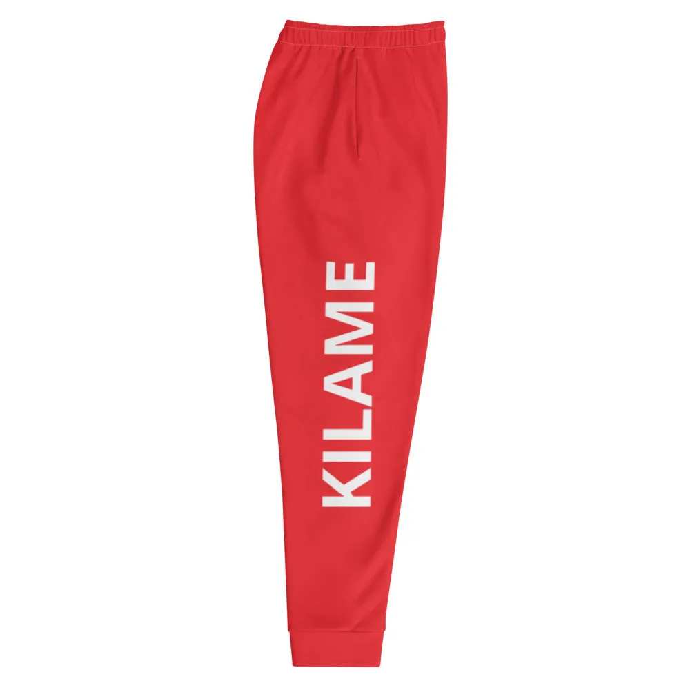 Men's Joggers 'Kilame Red'