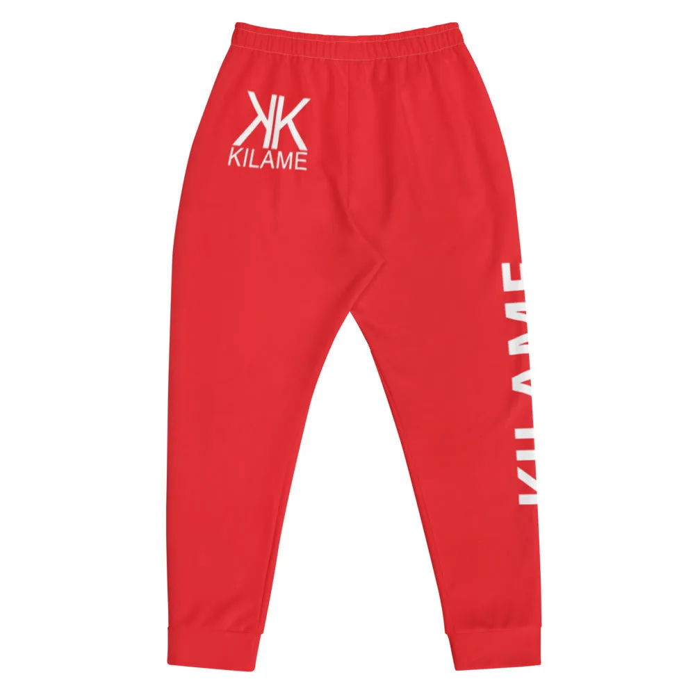 Men's Joggers 'Kilame Red'
