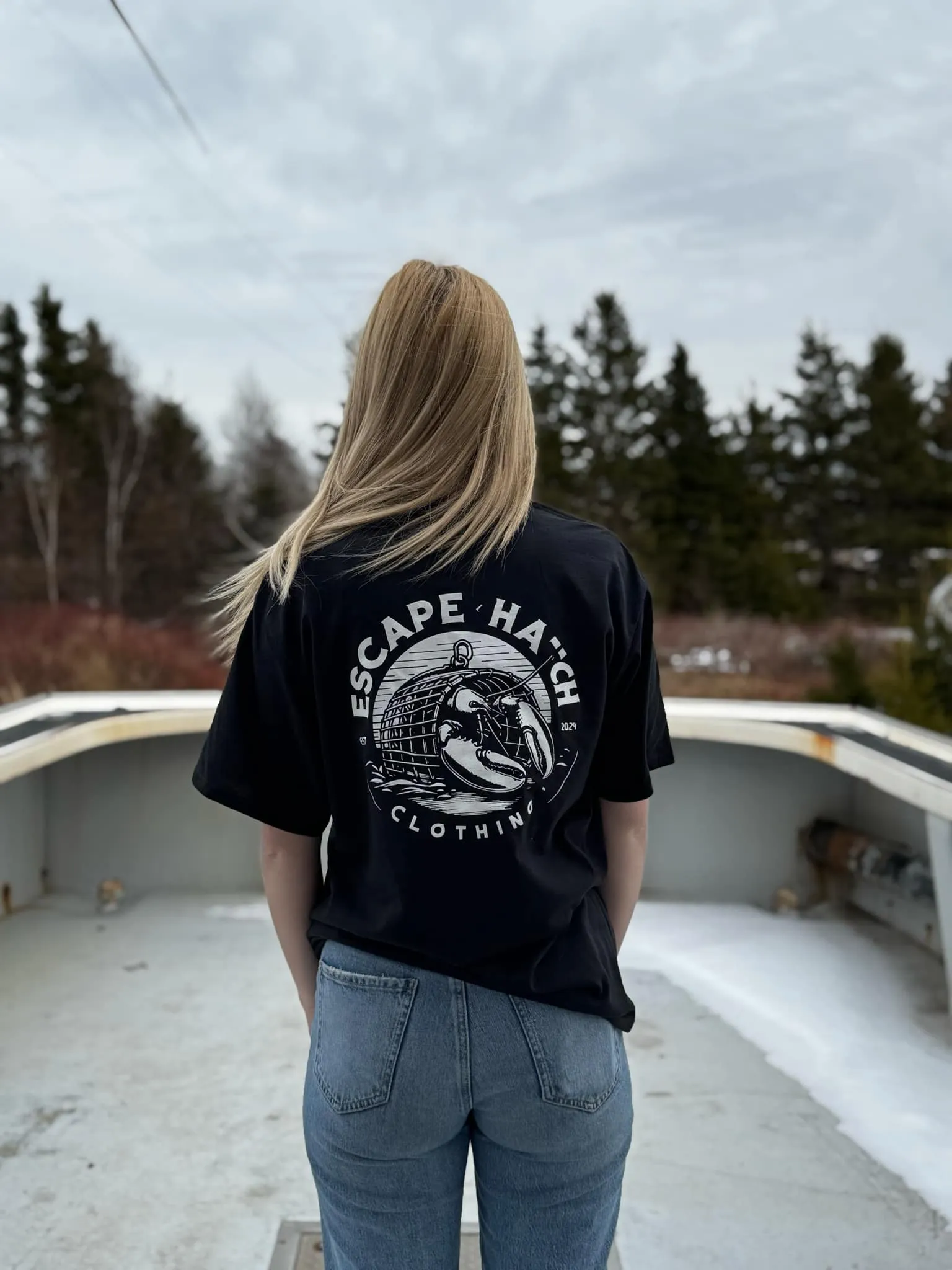 Midnight Lobster Tee