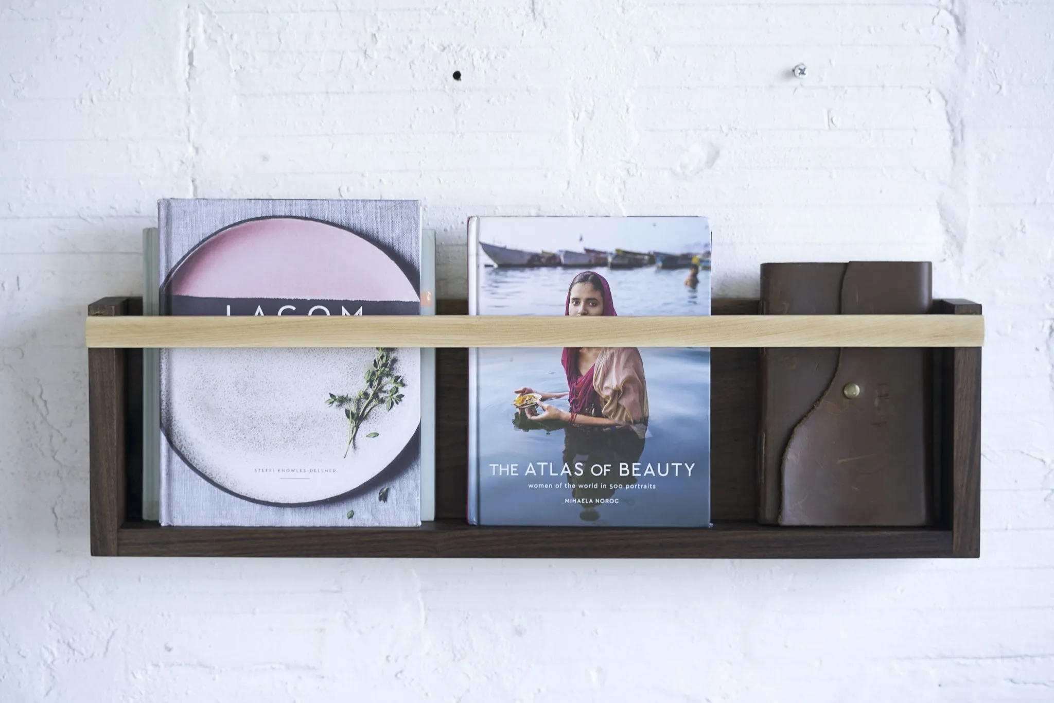 Modern Magazine & Vinyl Wall Rack